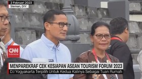 VIDEO: Menparekraf Cek Kesiapan ASEAN Tourism Forum 2023