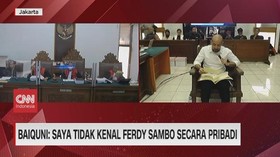 VIDEO: Baiquni: Saya Tidak Kenal Ferdy Sambo Secara Pribadi