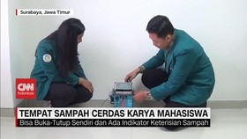ViDEO: Tempat Sampah Cerdas Karya Mahasiswa