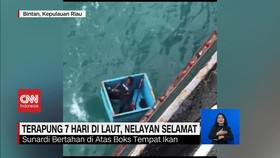 VIDEO: Terapung 7 Hari di Laut, Nelayan Selamat
