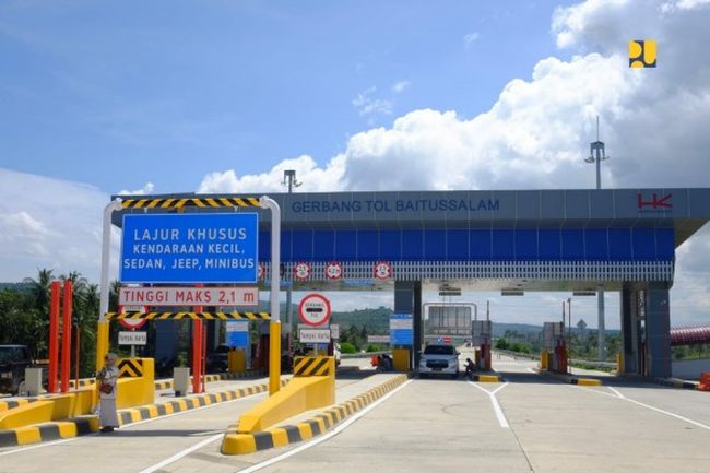 Tarif tol Banda Aceh-Sigli mudik Lebaran 2026, dari Baitussalam ke Padang Tiji cukup bayar segini
