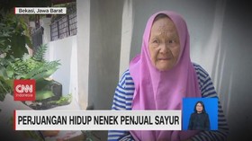 VIDEO: Perjuangan Hidup Nenek Penjual Sayur