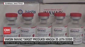 VIDEO: Vaksin Inavac target Produksi Hingga 20 Juta Dosis