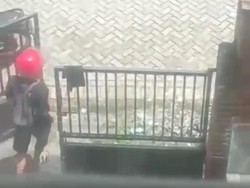 Viral Aksi Pencurian Celana Dalam Mahasiswi di Mojokerto