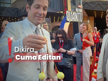 Viral Foto Paul Rudd Ant-Man Main Lato-Lato, Ngomong Bahasa Indonesia