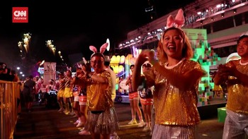 VIDEO: Singapura Rayakan Imlek dengan Keseruan Parade Chingay