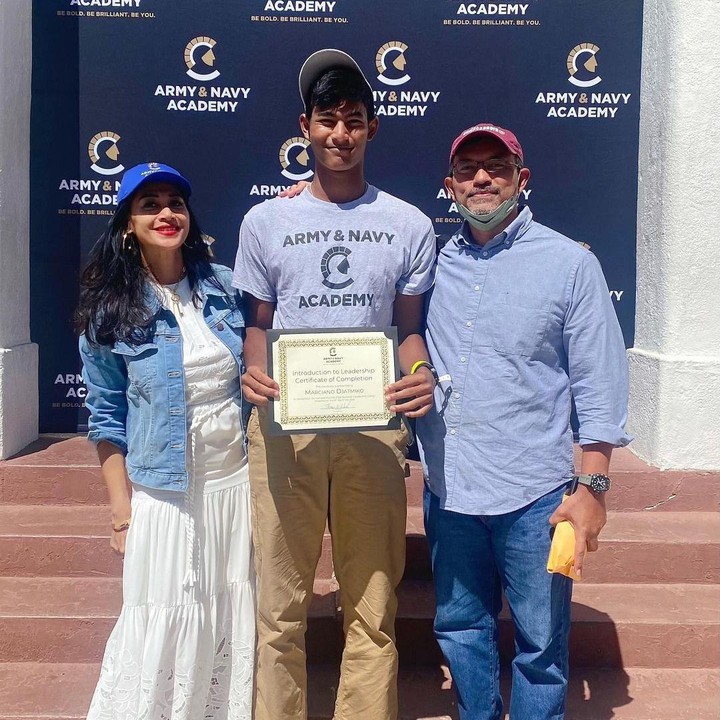 <p>Diah Permatasari dan suaminya juga pernah mengirim Marco untuk mengikuti program Leadership Summer Camp di California, Amerika Serikat. (Foto: Instagram @dps_diahpermatasari)</p>