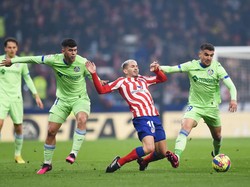 Atletico Madrid Vs Getafe Selesai 1-1