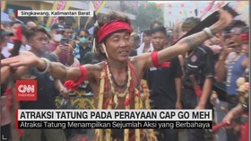 VIDEO: Atraksi Tatung Pada Perayaan Cap Go Meh