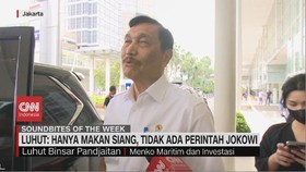 VIDEO: Luhut: Hanya Makan Siang, Tidak Ada Perintah Jokowi