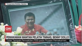 VIDEO: Pemakaman Mantan Pelatih Timnas, Benny Dollo