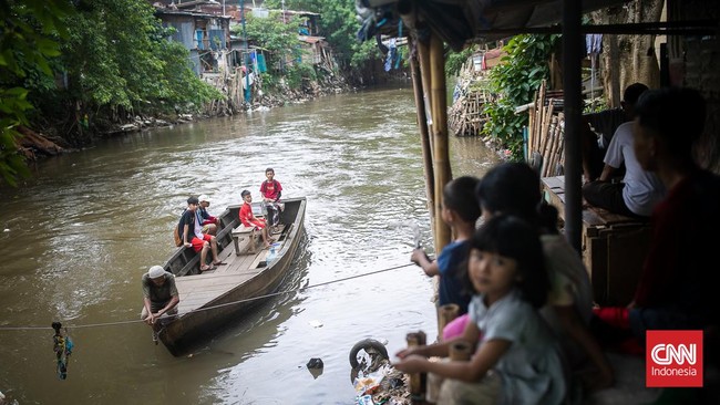 FOTO: Rencana Normalisasi Kali Ciliwung di Tahun 2023