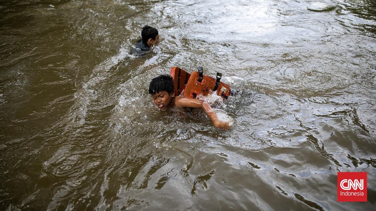 FOTO: Rencana Normalisasi Kali Ciliwung di Tahun 2023