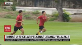 VIDEO: Timnas U-20 Gelar Pelatnas Jelang Piala Asia