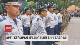 VIDEO: Apel Kesiapan Jelang Harlah 1 Abad NU