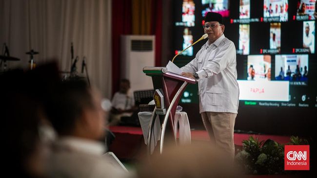 Ketum Gerindra Prabowo Subianto menyebut penentuan calon wakil presiden nan bakal mendampinginya dalam Pilpres 2024 tetap dibahas hingga kini.