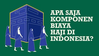 INFOGRAFIS: Apa Saja Komponen Biaya Haji di Indonesia?