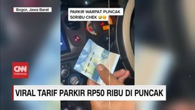VIDEO: Viral Tarif Parkir Rp50 Ribu di Puncak