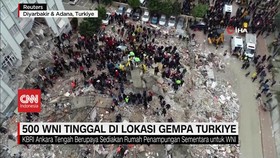 VIDEO: 500 WNI Tinggal di Lokasi Gempa Turkiye