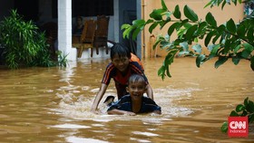 18 RT di Jakarta Masih Terendam Banjir Pagi Ini