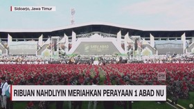 VIDEO: Presiden Jokowi Hadiri Perayaan Puncak 1 Abad Nahdlatul Ulama