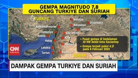 VIDEO: Dampak Gempa Turkiye dan Suriah