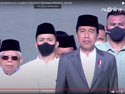 Jokowi-Megawati Hadiri Resepsi 1 Abad NU, Erick Thohir di Barisan Banser