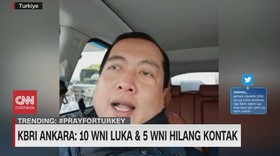 VIDEO: KBRI Ankara: 10 WNI Luka & 5 WNI Hilang Kontak