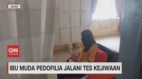 VIDEO: Ibu Muda Pedofilia Jalani Tes Kejiwaan