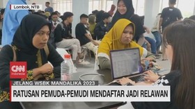 VIDEO: Jelang WSBK Ratusan Pemuda Berebut Jadi Volunteer
