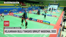 VIDEO: Kejuaraan Bulu Tangkis Sirkuit Nasional 2023