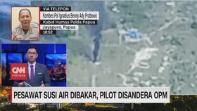 VIDEO: Pesawat Susi Air Dibakar, Pilot Disandera OPM