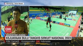 VIDEO: Keseruan Kejuaraan Bulu Tangkis Sirkuit Nasional 2023