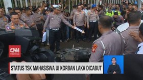 VIDEO: Status TSK Mahasiswa UI Korban Laka Dicabut