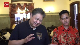 VIDEO: Pertemuan Airlangga-Gibran di Loji Gandrung Bahas Pilgub 2024