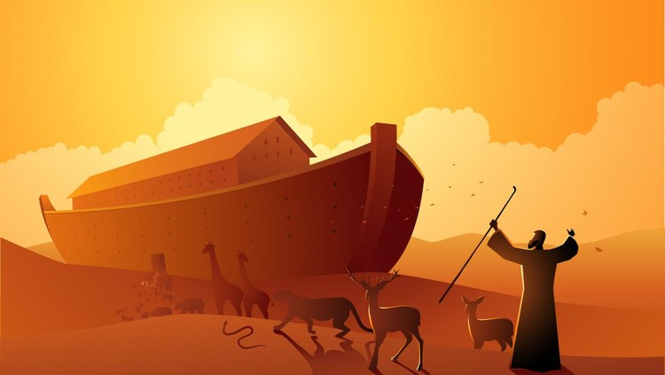 Kisah Nabi Nuh AS dan pengikutnya yang mengajarkan banyak pesan moral