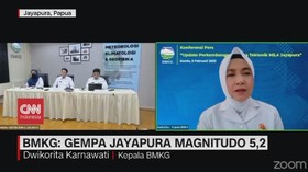 VIDEO: BMKG: Gempa Jayapura Magnitudo 5,2