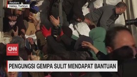 VIDEO: Pengungsi Gempa Sulit Mendapat Bantuan