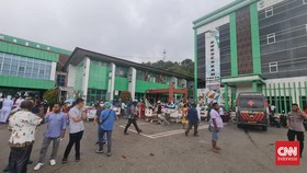 Gempa Magnitudo 5,4 Bikin Panik, Pasien RSUD Jayapura Diungsikan