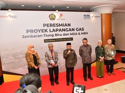 Wapres Maruf Amin Resmikan Gas Onstream Lapangan MDA-MBH HCML
