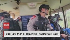 VIDEO: Evakuasi 15 Pekerja Puskesmas Dari Paro