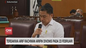 VIDEO: Terdakwa Arif Rachman Arifin Divonis Pada 23 Februari 2023