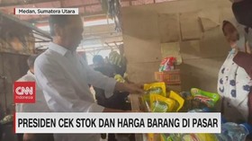 VIDEO: Presiden Cek Stok Dan Harga di Pasar