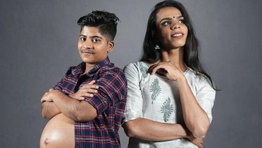Ternyata Begini Proses Kehamilan Pasangan Transgender India