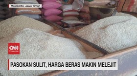 VIDEO: Pasokan Sulit, Harga Beras Makin Melejit