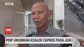 PDIP Umumkan Koalisi Capres Pada Juni