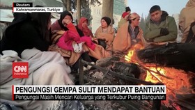 VIDEO: Pengungsi Gempa Sulit Mendapat Bantuan