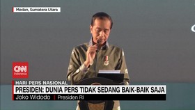 VIDEO: Presiden: Dunia Pers Tidak Sedang Baik-Baik Saja