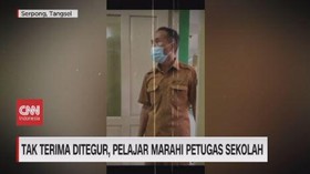 VIDEO: Tak Terima Ditegur, Pelajar Marahi Petugas Sekolah