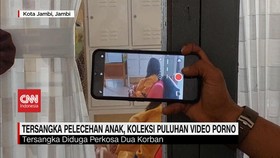 VIDEO: Tersangka Pelecehan Anak, Koleksi Puluhan Video Porno